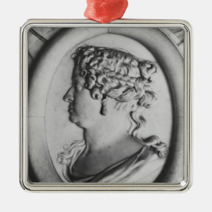 Queen Marie-Therese of Austria Metal Ornament