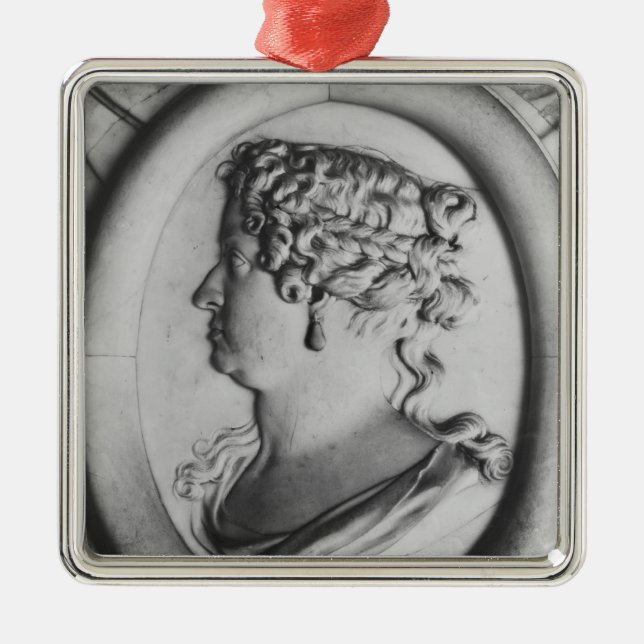 Queen Marie-Therese of Austria Metal Ornament (Front)