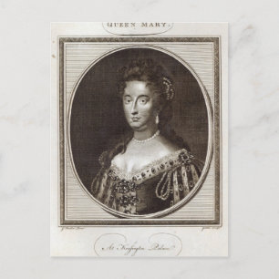 Queen Mary at Kensington Palace Postcard