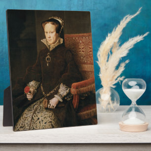 Queen Mary I of England Maria Tudor by Antonis Mor Plaque