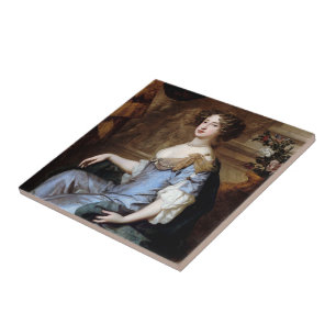 Queen Mary II by Sir Peter Lely Ceramic Tile