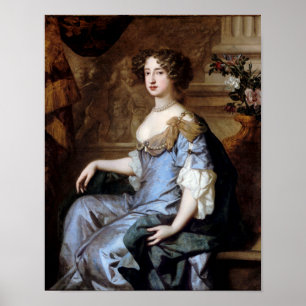 Queen Mary II by Sir Peter Lely Poster