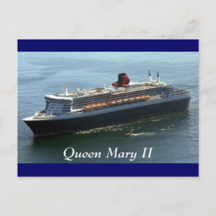 Queen Mary II, Queen Mary II Postcard