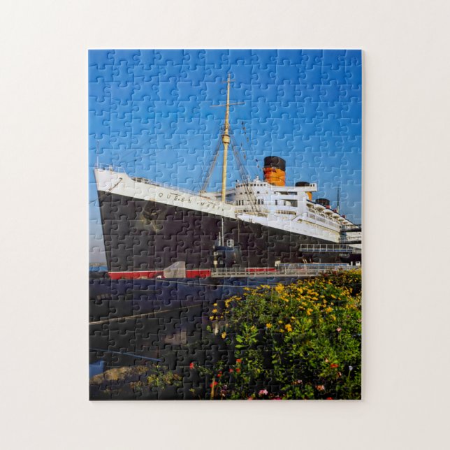 Queen Mary Liner California. Jigsaw Puzzle (Vertical)