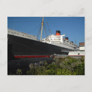 Queen Mary Postcard