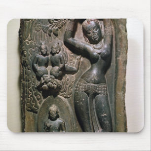 Queen Maya giving birth to the future Buddha Mouse Pad