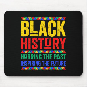 Queen Melanin Black Women Africa Map Black History Mouse Pad