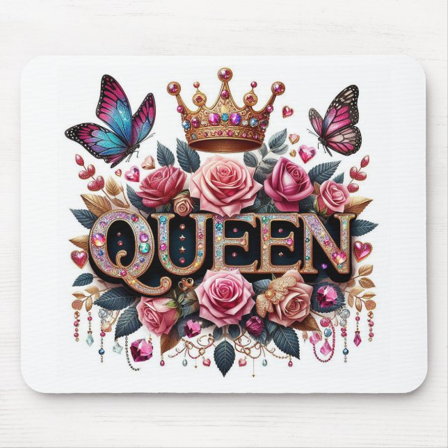 Queen  mouse pad (Front)