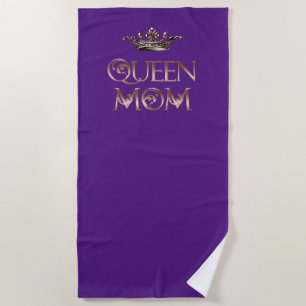 Queen Mum Beach Towel