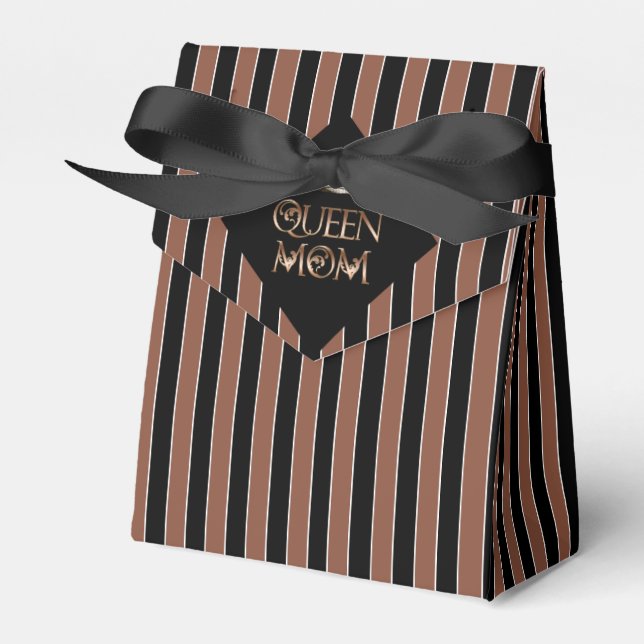 Queen Mum Favour Box (Front Side)