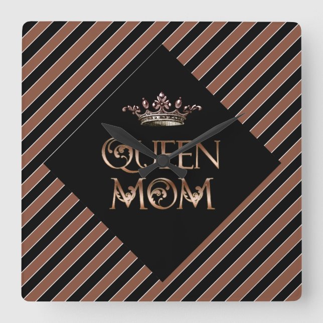 Queen Mum Wall Clock (Front)