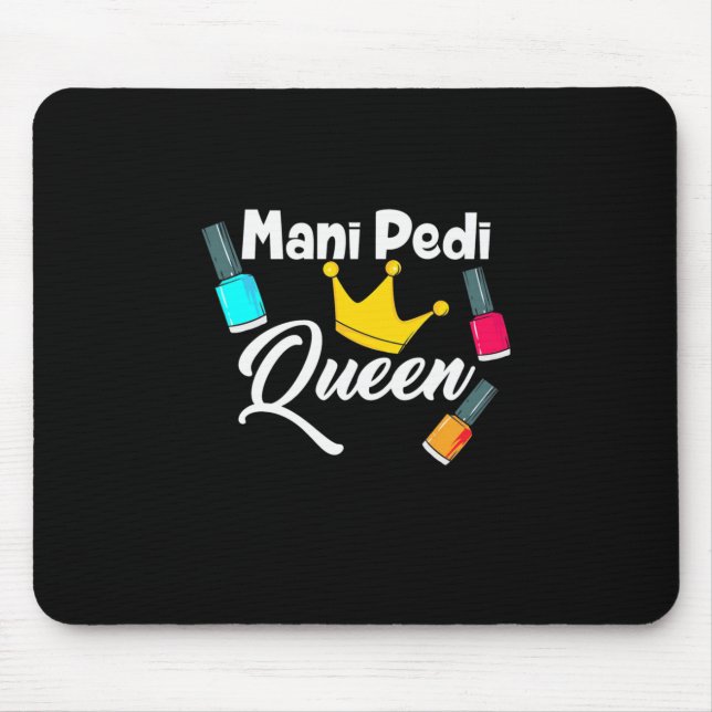 Queen Nail Artist Mouse Pad (Front)