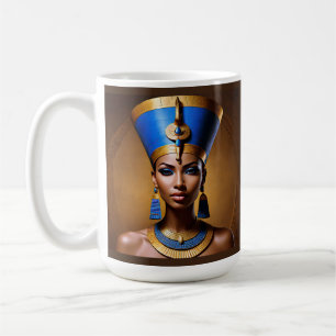 “Queen Nefertiti” Beautiful Ancient African Queen Coffee Mug