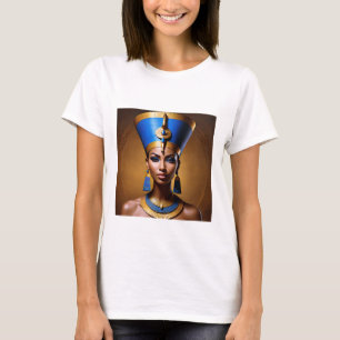 “Queen Nefertiti” Beautiful Ancient African Queen T-Shirt
