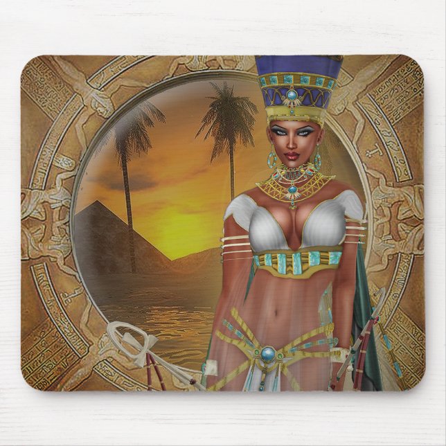 Queen Nefertiti Mousepad (Front)