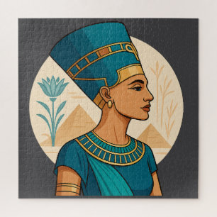 Queen Nefertiti – Timeless Beauty of Ancient Legac Jigsaw Puzzle