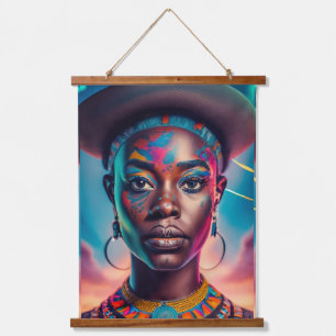 Queen of Africa Hanging Tapestry