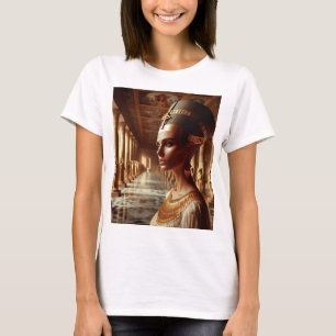 Queen of Ancient Egypt Majestic Royal Art Design T-Shirt