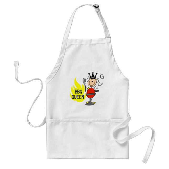 Queen of Barbequeing Standard Apron (Front)