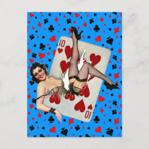 Queen of Broken Hearts Postcard