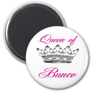 queen of bunco magnet