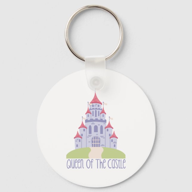 Queen Of Castle Key Ring (Front)