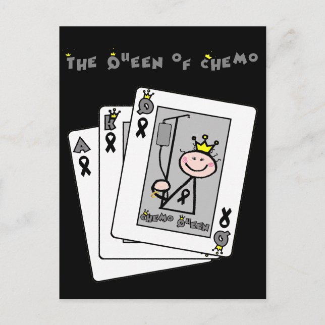 Queen of Chemo Postcard (Front)