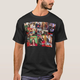 Queen Of Christmas Movies Collage T-Shirt