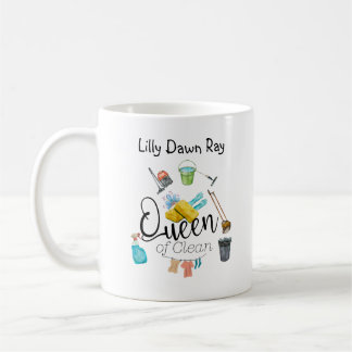 Queen Of Clean Coffee Mug