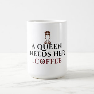Queen of Coffee Egyptian Queen Coffee Lover Mornin Mug