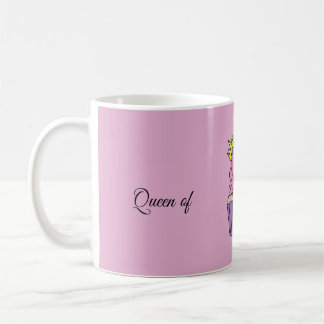 Queen of cupcakes mug