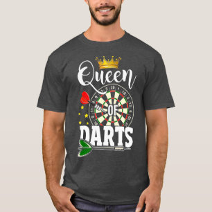 Queen Of Darts Shirts For Women Dart Throwing