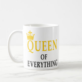 Queen Of Everything Cute Couples Quotes Gifts Idea Coffee Mug