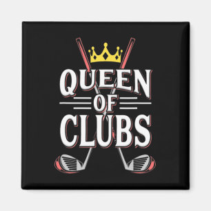 Queen Of Golf Club  Magnet