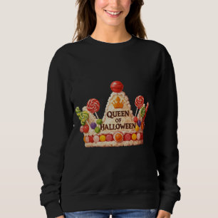 Queen of Halloween Candy Cake Sweatshirt