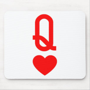 Queen Of Heart King And Queen Easy Couple Hallowee Mouse Pad