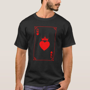 Queen Of Heart King And Queen Easy Couple Hallowee T-Shirt