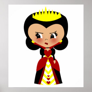 Queen of Hearts - Alice's Adventures in Wonderland Poster