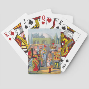 Queen of Hearts and Alice Playing Cards