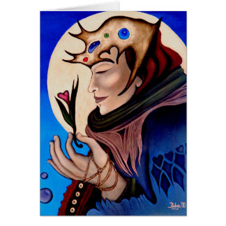 "Queen of Hearts"+ Art Card