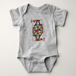 Queen of Hearts Baby One-Piece Baby Bodysuit