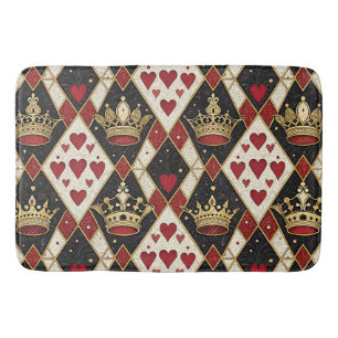 Queen of Hearts Bath Mat