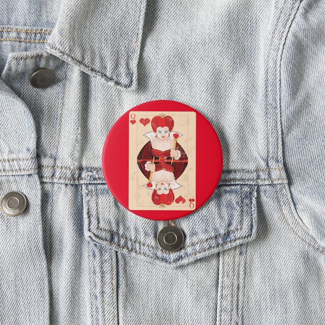 Queen of Hearts Button (Creator Uploaded)