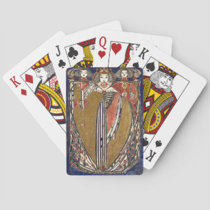 Queen of Hearts by Margaret Macdonald Mackintosh Playing Cards