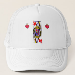 QUEEN OF HEARTS CAP