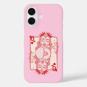 Queen of Hearts iPhone 16 Case
