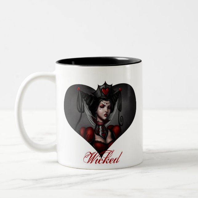 Queen of Hearts Coffee Mug (Left)