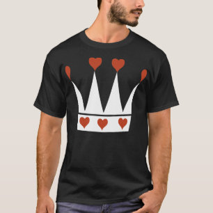 Queen of Hearts Crown T-Shirt