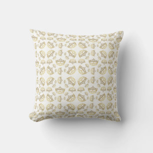 Queen of Hearts Crown Tiara American MoJo Pillow