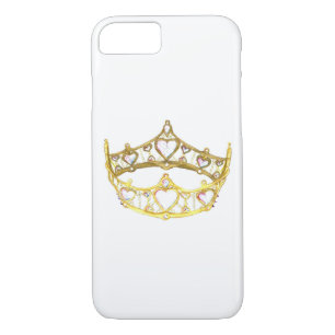Queen of Hearts crown tiara iPhone 7 case